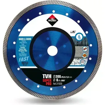 Řezný kotouč RUBI Diamantový kotouč TVH 200 SUPERPRO VIPER (Ref. 31936)