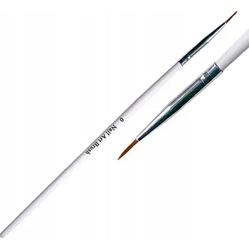 Kosmetický štětec Štěteček na zdobení Maxim 10 mm bílý