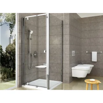 RAVAK Sprchový kout Ravak Pivot PDOP2/PPS 120x80 rohový, lesk/transparent 03GG0C00Z1;90G40C00Z1