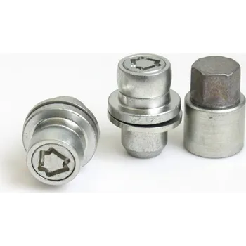 Matice na kolo Zajišťovací matice SICUSTAR M14 x 1,5mm, plochá s podložkou, klíč 22 (Pojistné matice SICUSTAR)