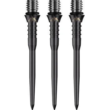 Příslušenství pro šipky Hroty na šipky Mission Titan Pro Grooved Black steel 34 mm
