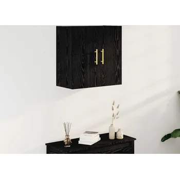 Koupelnový nábytek vidaXL Nástěnná skříň Černý dub 60 x 31 x 70 cm kompozitní dřevo [862943]