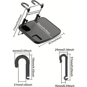 Příslušenství ke karavanu Stůl na notebook na sedačku, závěsný