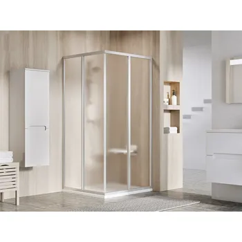 RAVAK Sprchový kout Ravak Supernova SRV2/SRV2 100x100x195 rohový, satin/grape 14VA0UO2ZG;14VA0UO2ZG