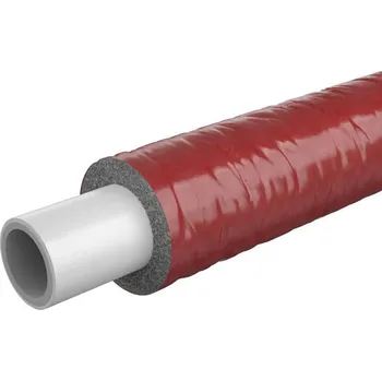 Instalatérský materiál KAN-therm ultraLINE Trubka vícevrstvá PERTAL PE-RT/AL/PE-RT 16 x 2,2 mm s červenou izolací 6 mm (svitek 50 m), 2529333011