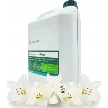 Čistič podlahy Koncentrát na mytí podlah Medisept 110 5L Tekutina s vůní Bílých Květů