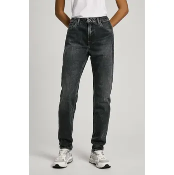 Dámské džíny Pepe Jeans Dámské džíny TAPERED JEANS HW Barva: denim (odpovídá obrázku), Velikost: W33 L30