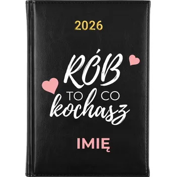 Kalendář Knižkový kalendář 2026 A5 černý