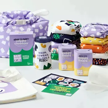 Kosmetická sada Bambino Mio Sada látkových plenek Little Rebel Bundle Brave