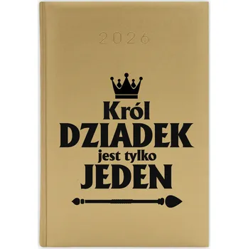 Kalendář Knižní kalendář 2026 A5 FunnyCase zlatý