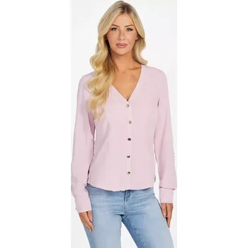 GUESS dámská košile Kadie růžová L