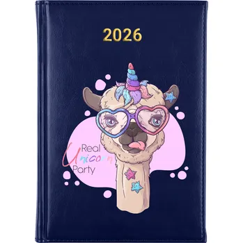 Kalendář Knižní kalendář 2026 A5 modrý