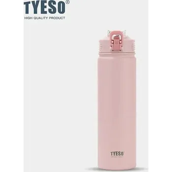Termo lahev na vodu | nerezová termoska, sportovní láhev - Pink , 600 ml