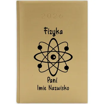 Kalendář Knižní kalendář 2026 A5 FunnyCase zlatý