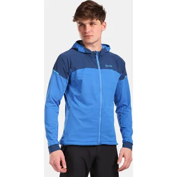 Pánská mikina Pánská fleece mikina KILPI MEMPHIS-M VM0201KI MODRÁ XXXL