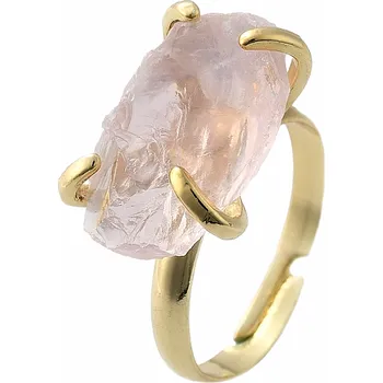 Kouzelnická sada Prsten pro čarodějku Surový růženín 56 mm (US 8)