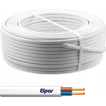 elektrický kabel Plochý elektrický kabel YDYp Elpar 2 x 2,5
