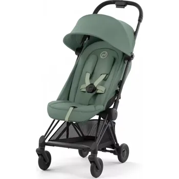 Kočárek CYBEX Coya + madlo ZDARMA 2025 Leaf Green (Matt Black Frame)