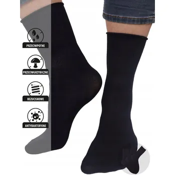 Dámské ponožky YOCLUB Ponožky 091590 černé, velikost 35-38