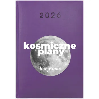 Kalendář Knihový kalendář 2026 A5 fialový