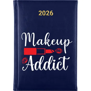 Kalendář Knižní kalendář 2026 A5 modrý