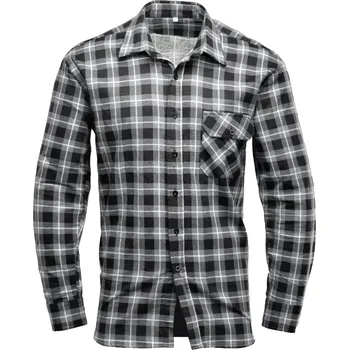 Pánská košile Polstar BONO LUX košile s dlouhým rukávem šedá