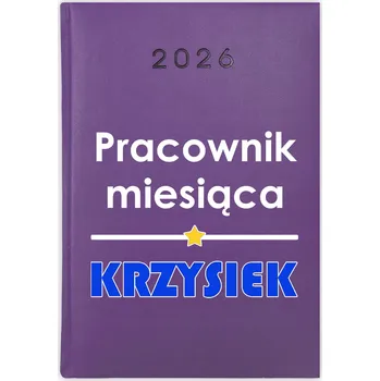Kalendář Knižní kalendář 2026 A5 FunnyCase fialový