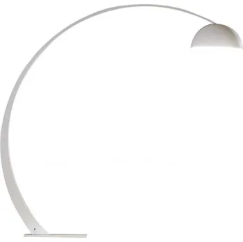 Zava 1962 LED stojací svítidlo Bílá / Bílá / ON-OFF