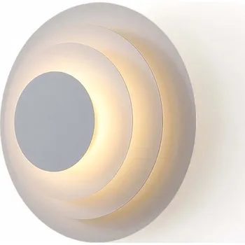 Circles LED nástěnné svítidlo Bílá