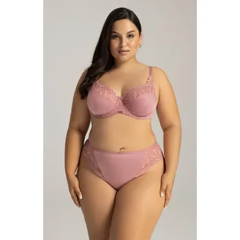Podprsenka Ava podprsenka 2106 maxi - starorůžová, 80I (Podprsenka s měkými košíčky)