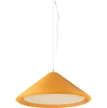 Faro Saigon E27 interiérové závěsné svítidlo Žlutá / ⌀700mm