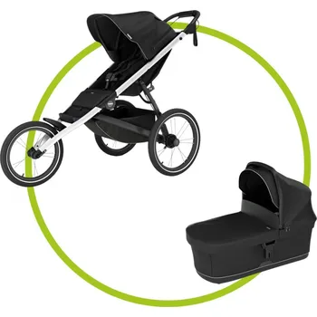 Kočárek Akční set Thule Glide 3 + hluboká korba
