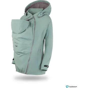 Pánská softshellová bunda Fun2bemum Nosicí a těhotenská softshellová bunda ENIGMA 5v1 - Mint SKLADEM ve vel. XL Velikost dospělá: XL