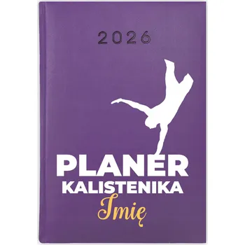 Kalendář Knižkový kalendář 2026 A5 Cute Cups fialový