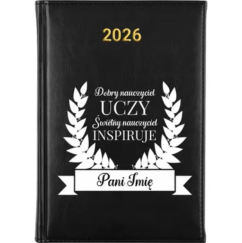 Kalendář Knižkový kalendář 2026 A5 černý