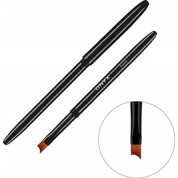 Štětec na francouzskou manikúru Onyx Nails - módní manikúra, perfektní linie úsměvu