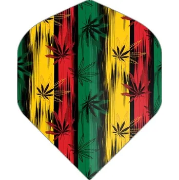 Příslušenství pro šipky Letky Designa Motley Cannabis