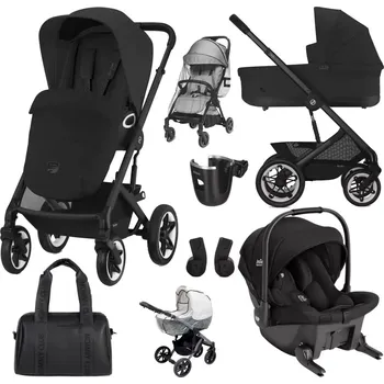 CDATA[Podrobnosti o produktu Výhodný set kočárku CYBEX BALIOS S LUX obsahuje: sportovní kočárek, hlubokou korbu,…
v 4 obchodech
![Kočárek CYBEX Set Talos S Lux + Joie Sprint™ Signature 2025 Moon Black (Black Frame) černá