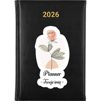 Diář Knižkový kalendář 2026 A5 černý