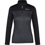 Dámské funkční triko s dlouhým rukávem KILPI LEEMA-W SL0508KI ČERNÁ 34