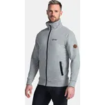 Pánská mikina KILPI BOBBY-M TM0208KI SVĚTLE ŠEDÁ S
