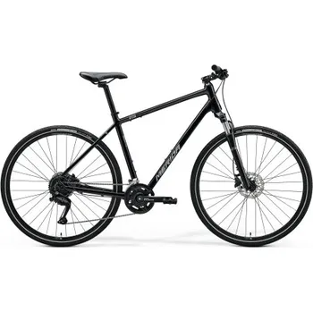 Pánské krosové kolo MERIDA Crossway 300 2025 - Černá, S-47cm