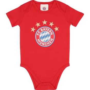 Kojenecký body FC BAYERN MNICHOV Kojenecké body FC Bayern Mnichov, červené Velikost: 62-68