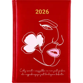 Kalendář Knižní kalendář 2026 A5 vícebarevný