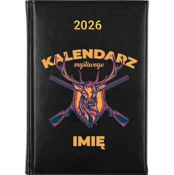 Kalendář Knižní kalendář 2026 A5 FunnyCase černý