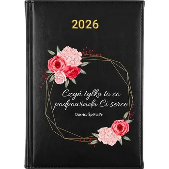 Kalendář Knižní kalendář 2026 A5 FunnyCase černý