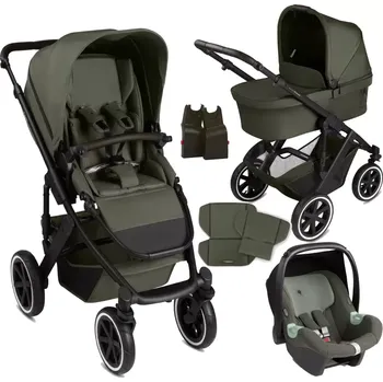 Kočárek Abc Design Salsa 5 Air + autosedačka Tulip + adaptér 2025 avocado