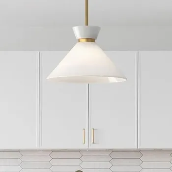 Alora Mood ALM-HALSTON-P-M-GD - Lustr na tyči HALSTON 1xE27/60W/230V zlatá