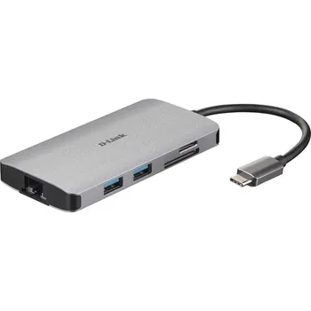 USB hub D-LINK DUB-M810 8-in-1 USB-C Hub