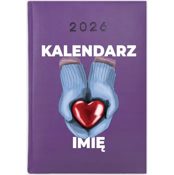 Kalendář Knihový kalendář 2026 A5 fialový